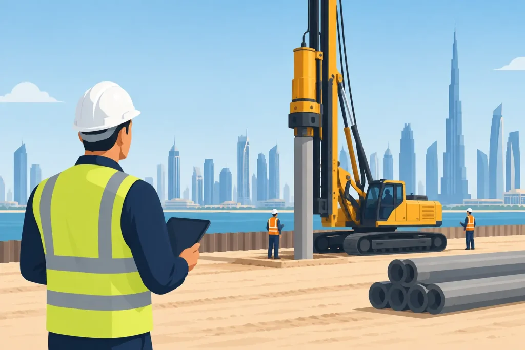 Choosing a Driven Pile Contractor in the UAE